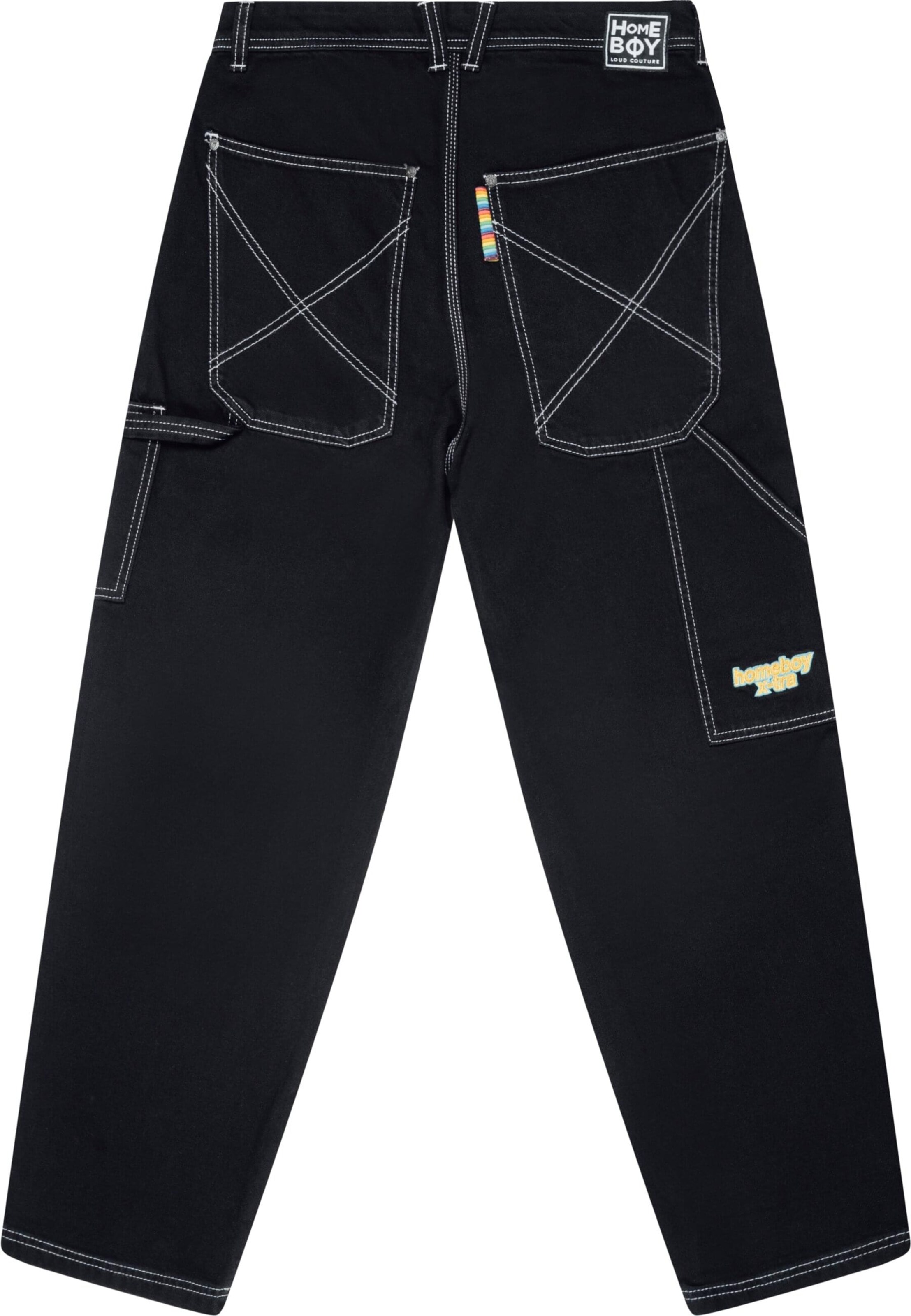 HOMEBOY Loosefit Jeans 'X-tra' in Schwarz
