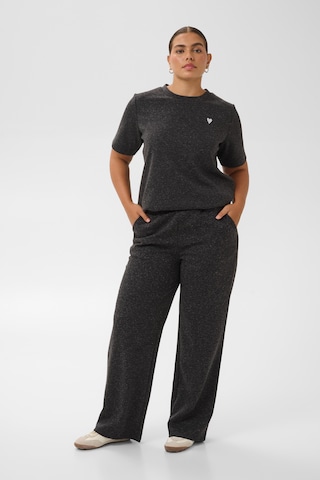 KAFFE CURVE Regular Trousers in Grey