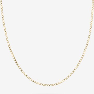 FAVS Necklace in Gold: front