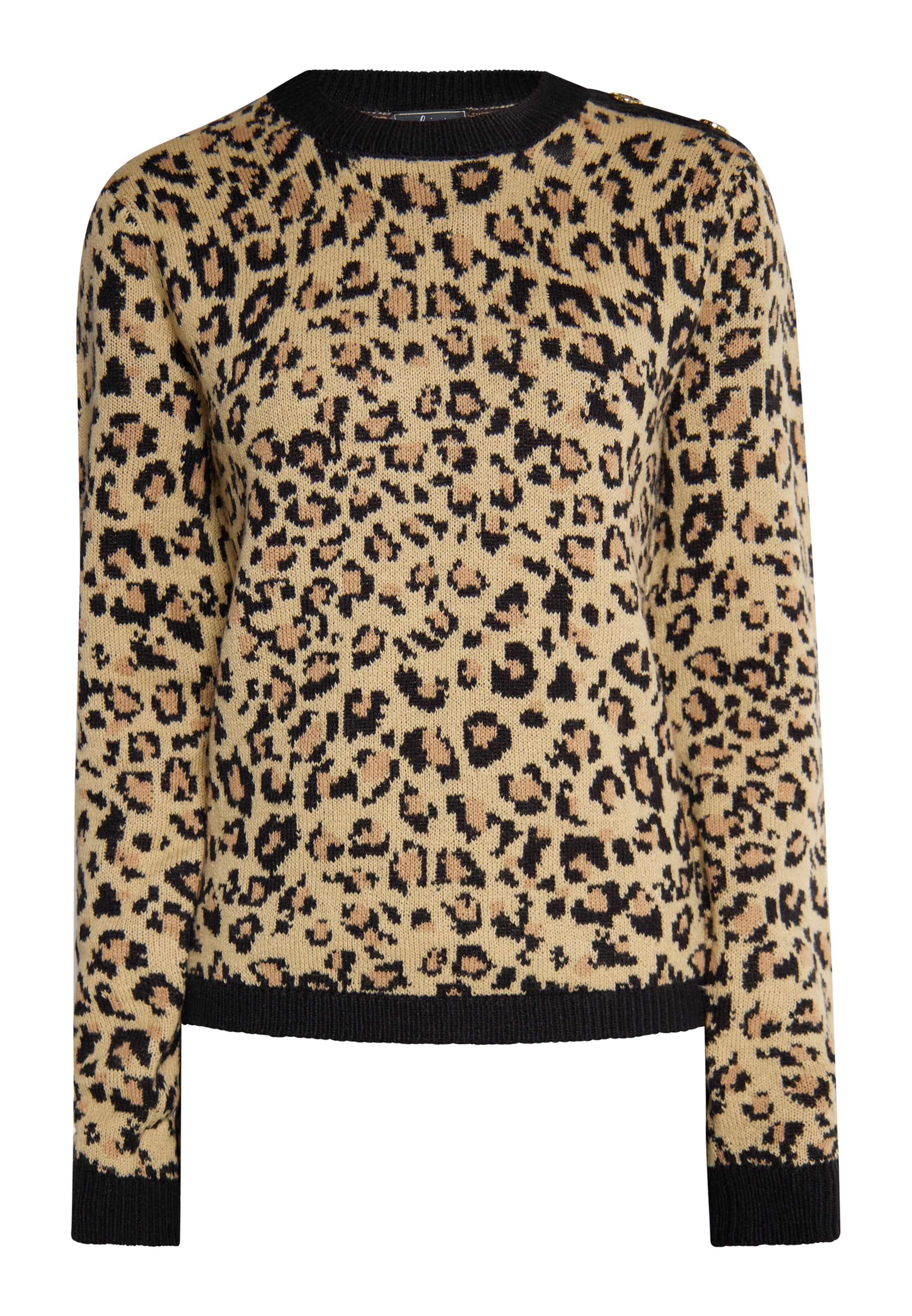 faina Neulepaita 'Caspio' värissä musta: etupuoli