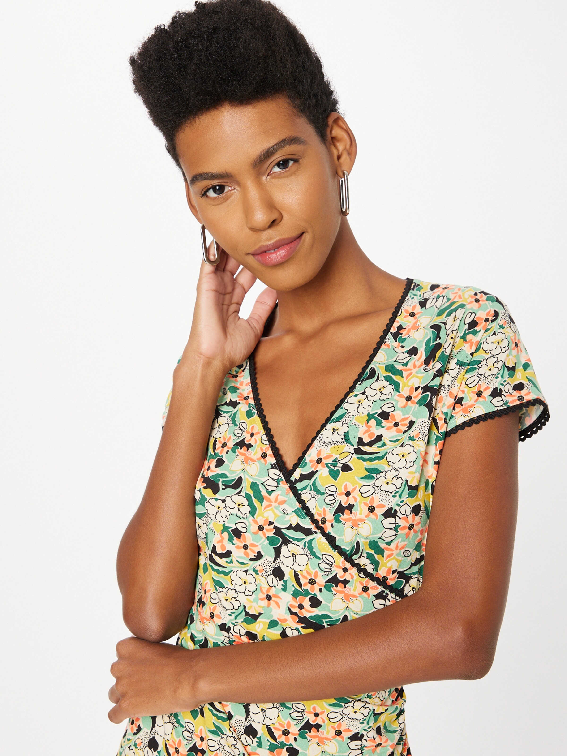 Frauen Große Größen King Louie Kleid 'Pomelo' in Mint - EC58935 Frauen Große Größen King Louie Kleid 'Pomelo' in Mint - EC58935