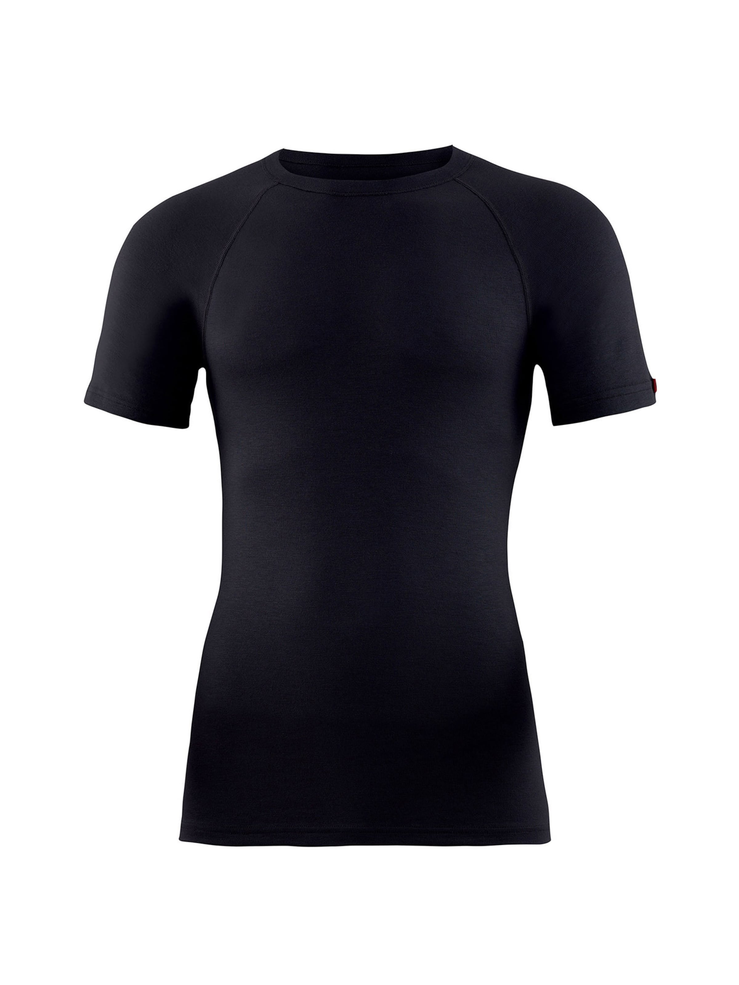 Blackspade Base layer ' T-Shirt ' in Black: front