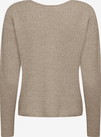 Pull-over 'Gabriel' ONLY en marron