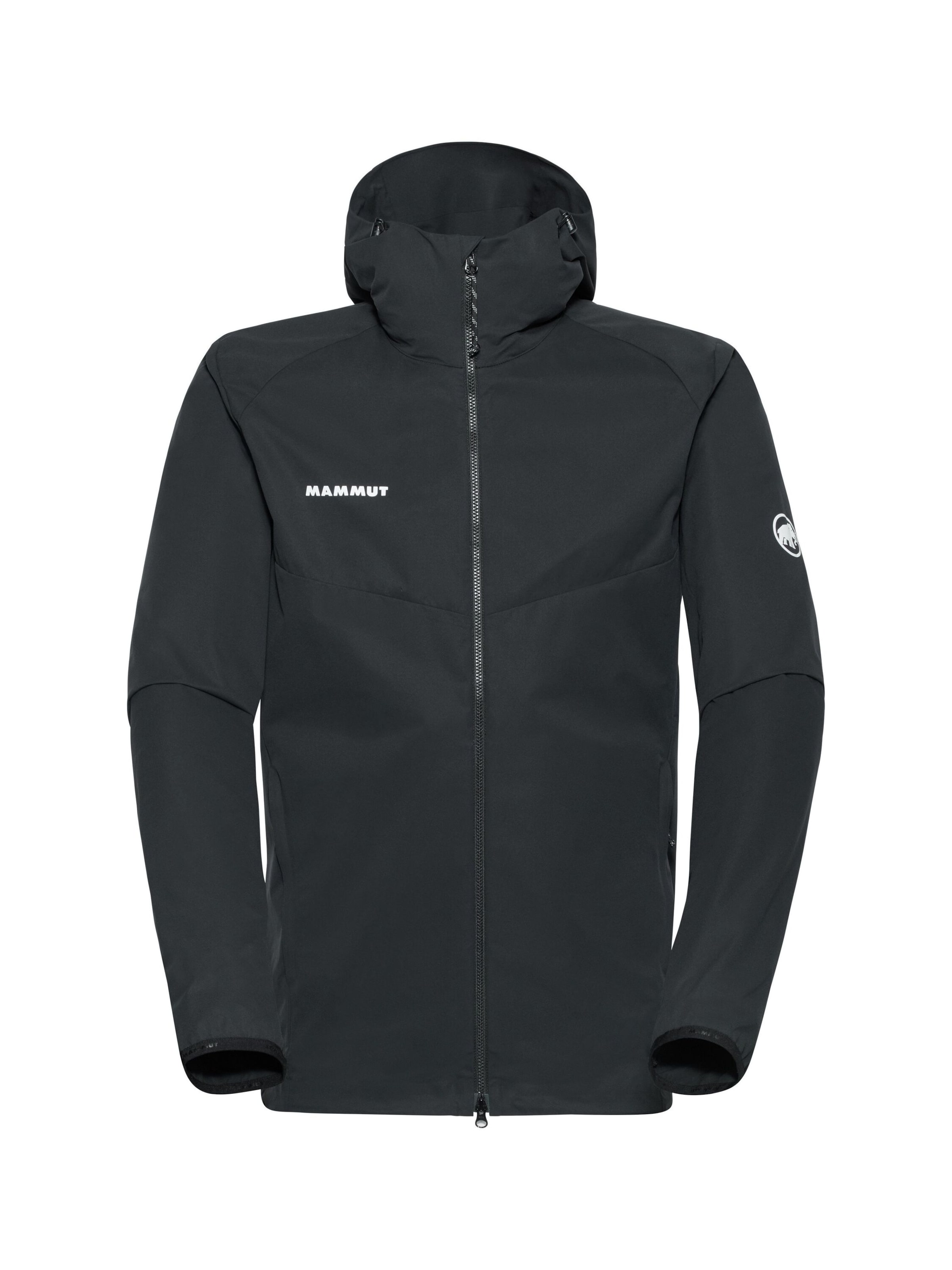 MAMMUT Outdoorjacke in Schwarz: Vorderseite
