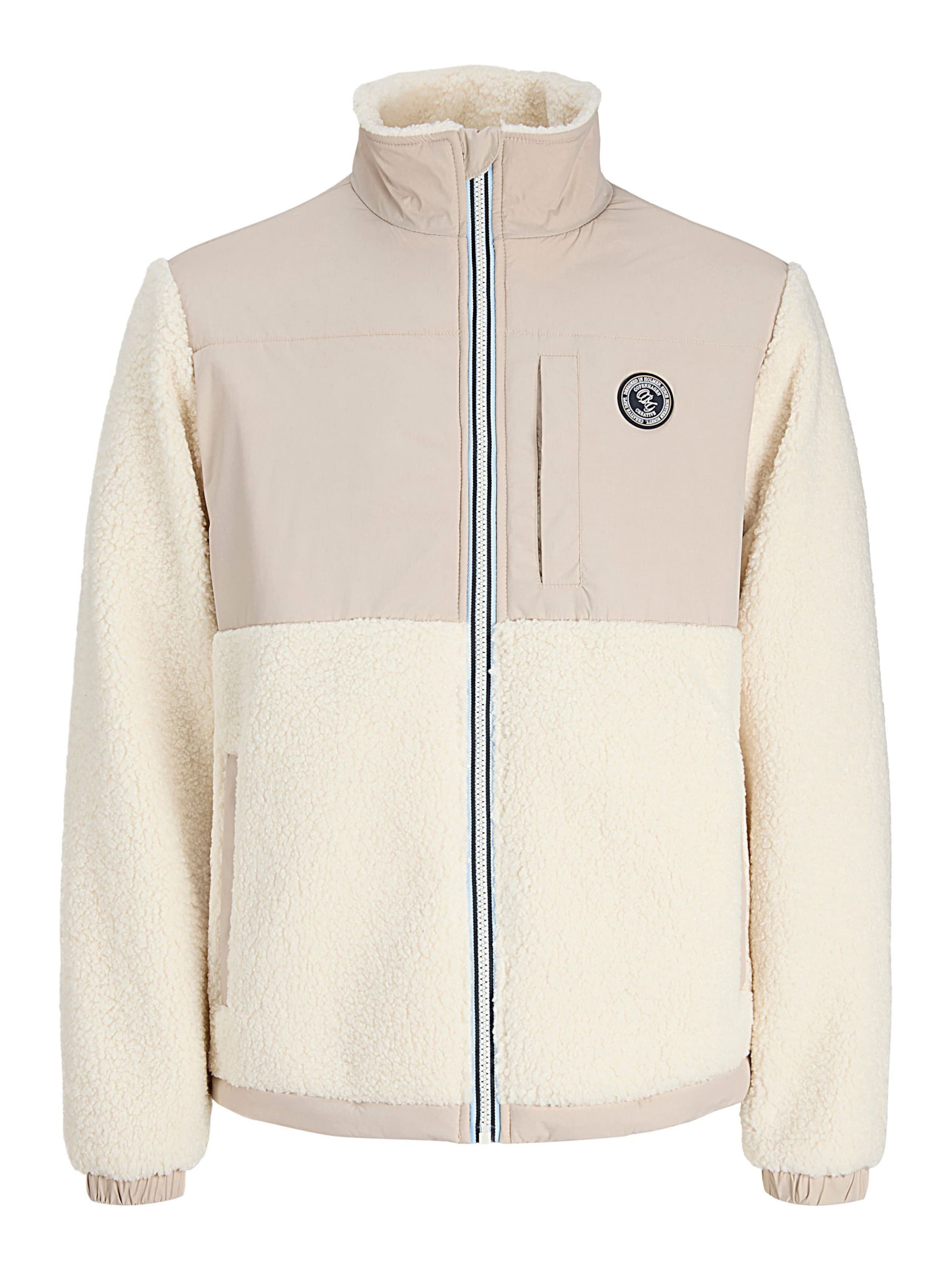 JACK & JONES - Chaqueta de entretiempo 'JORFrederiksberg' en gris: frente