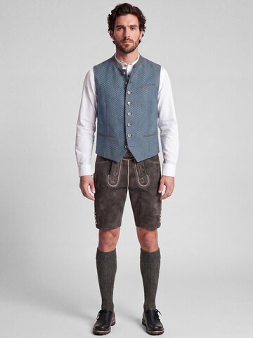 SPIETH & WENSKY Traditional vest 'KING' in Blue