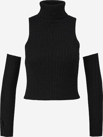 QS Top 'ELIF' in Black: front