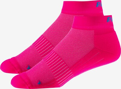 P.A.C. Sportsocken in royalblau / neonpink / schwarz, Produktansicht