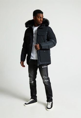 Alessandro Zavetti MARCHETTI PUFFER JACKET ' ' in Schwarz