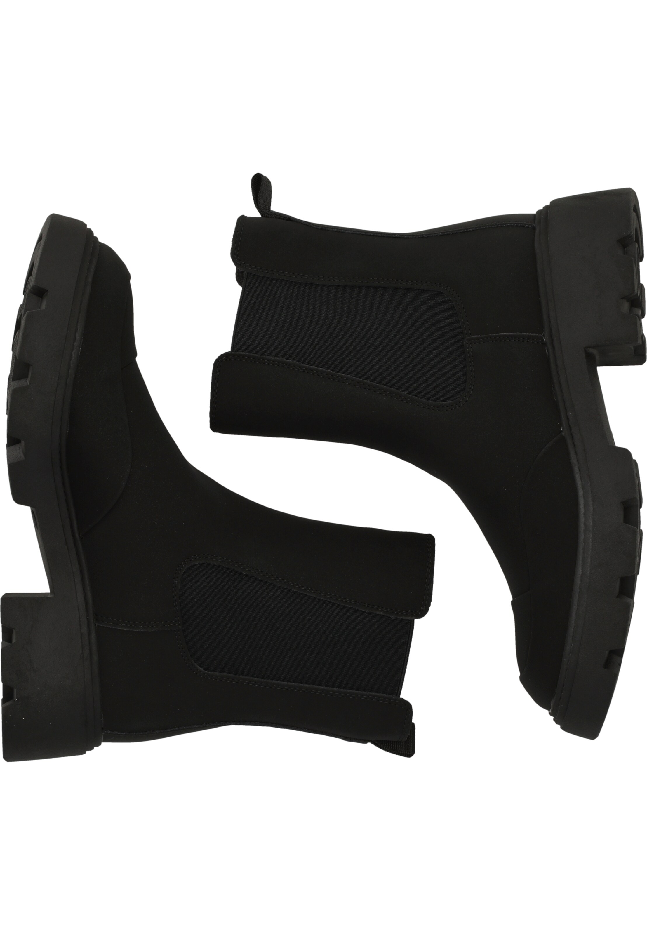 Athlecia Enkellaarsjes 'Aaliyah' in Zwart