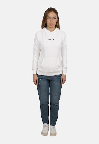 Kleinigkeit Sweatshirt 'Görls' in White