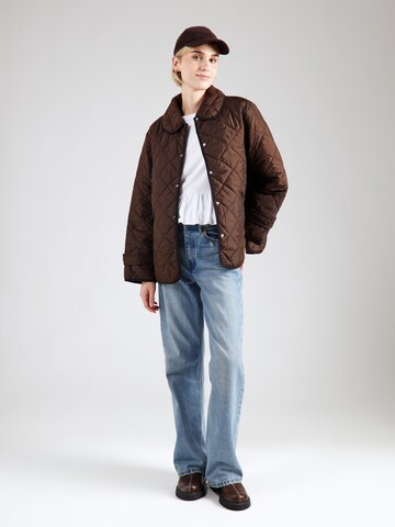 Giacca di mezza stagione di PIECES in marrone