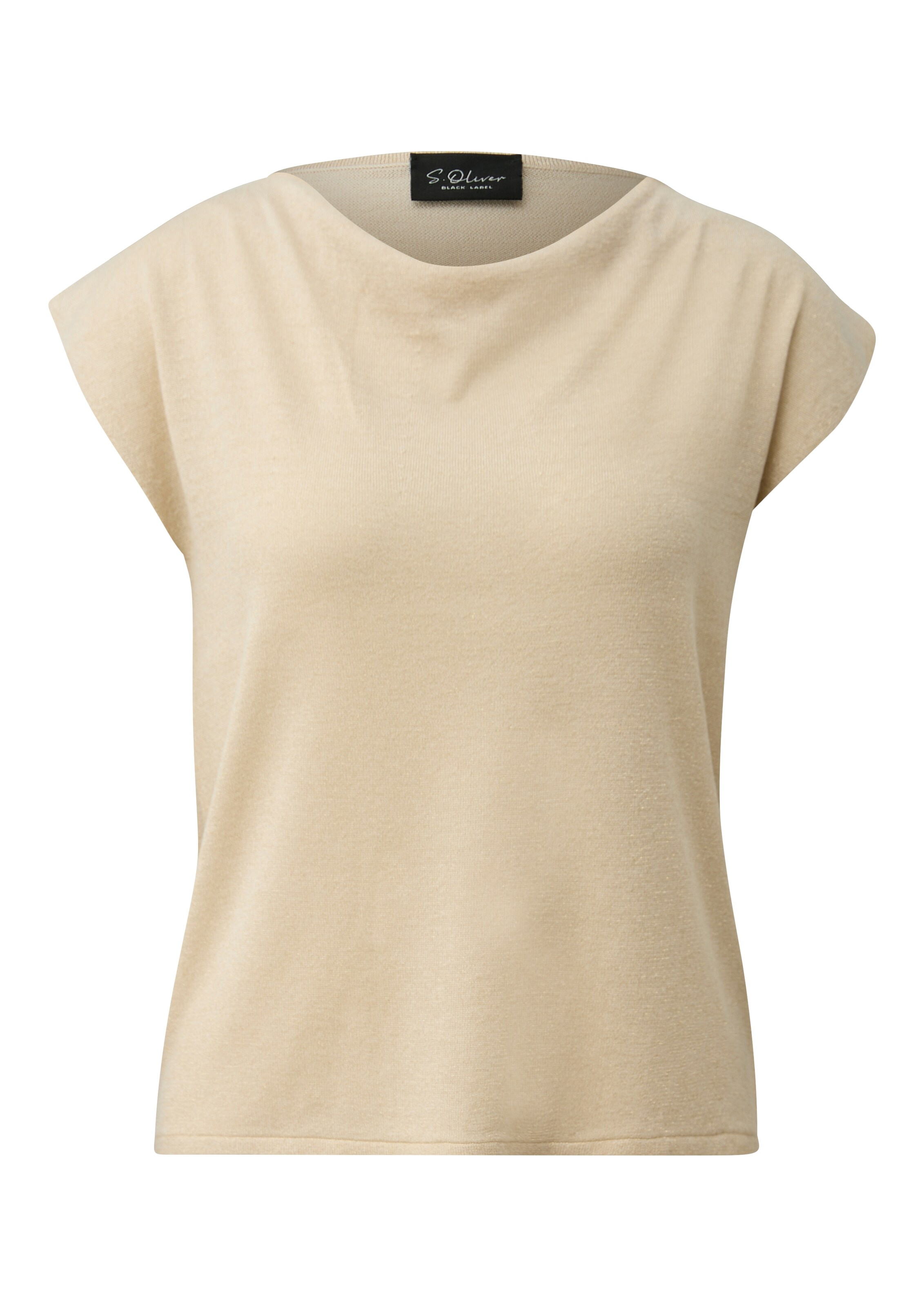 s.Oliver BLACK LABEL Pullover in Beige: Vorderseite