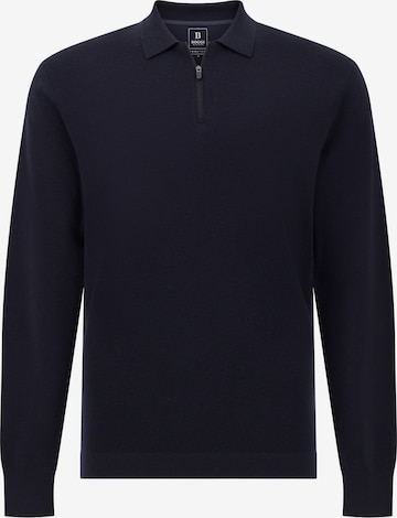 Pull-over Boggi Milano en bleu : devant