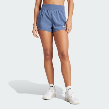 ADIDAS PERFORMANCE Regular Sportbroek 'Pacer' in Blauw: voorkant