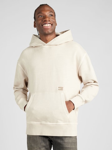 Tommy Jeans Sweatshirt 'Essential' in Beige: voorkant