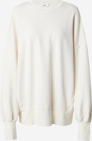 ABOUT YOU x Kamila Šikl Sweatshirt 'Nola' in White: front