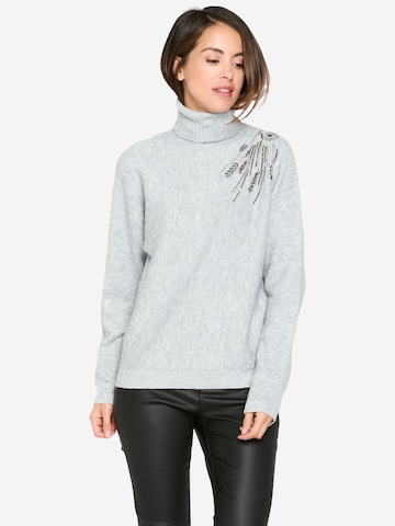 LolaLiza Sweater in Grey: front