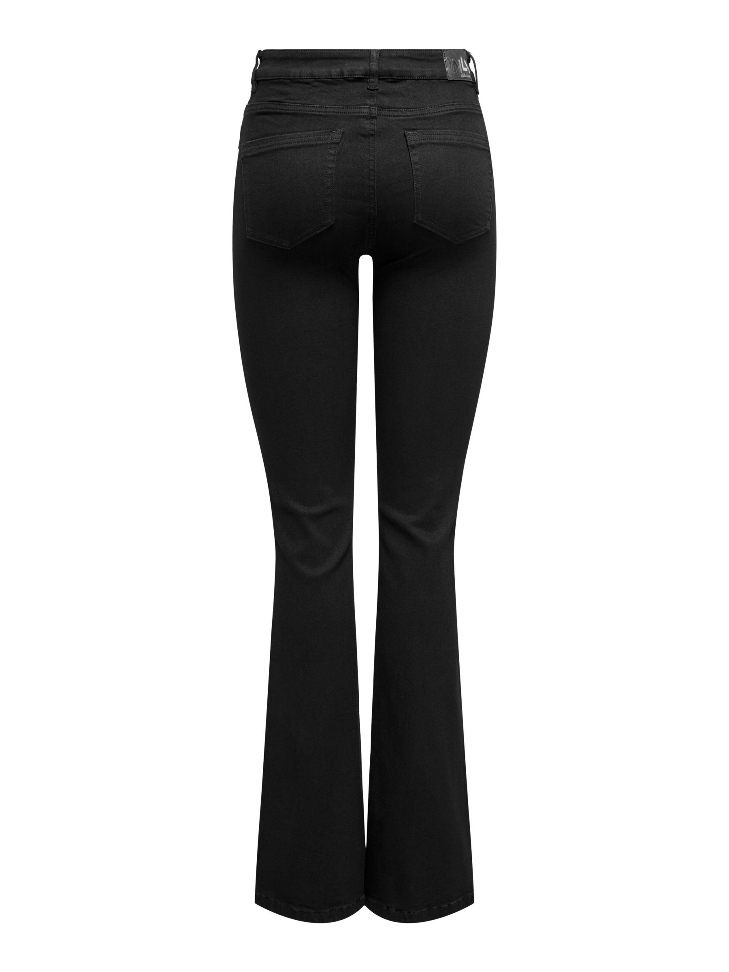 Flared Jeans 'Wow' di ONLY in nero