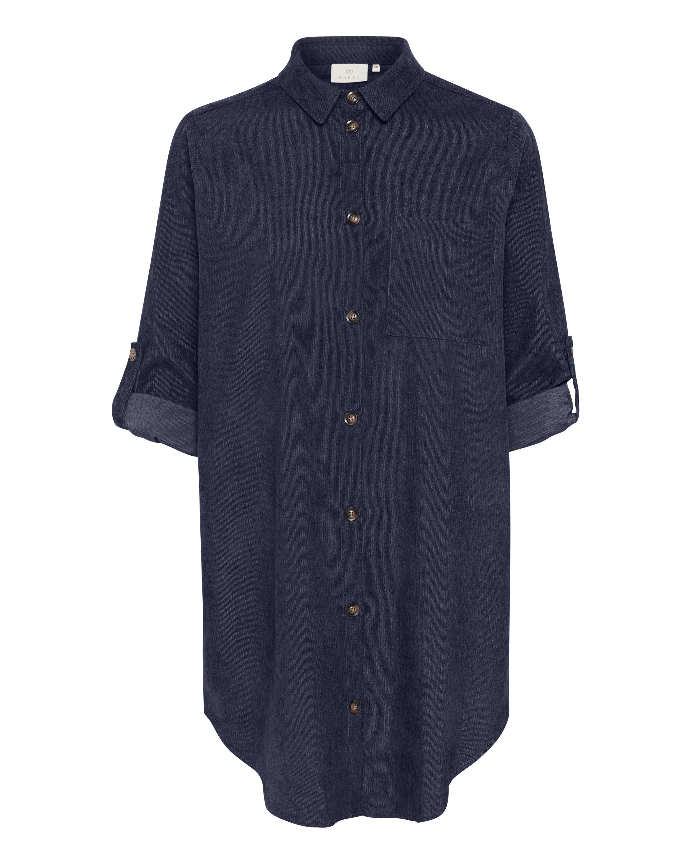 Kaffe Bluse 'Vera' in Blau: Vorderseite