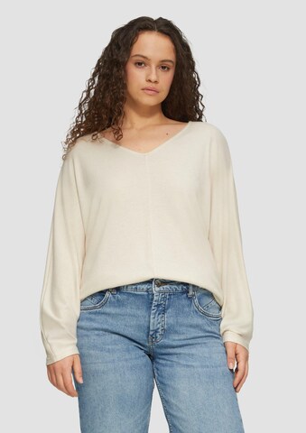 s.Oliver Shirt in Beige: Vorderseite