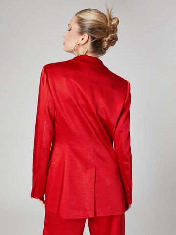 VIERVIER - Blazer 'Carlotta' em vermelho