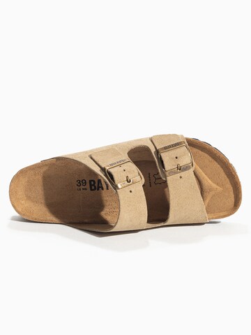 Bayton Pantolette 'Tracy' i beige