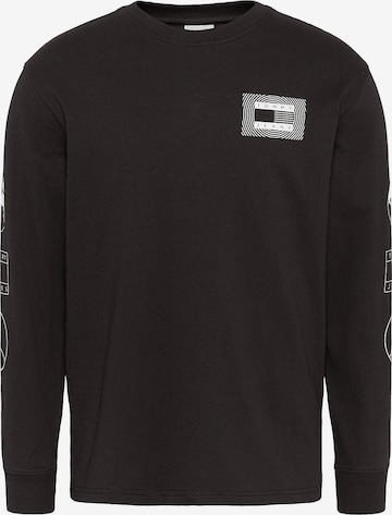 Tommy Jeans Shirt in Schwarz: predná strana