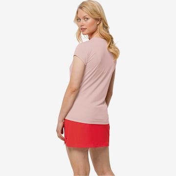 JACK WOLFSKIN Performance Shirt in Pink