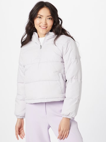 Urban Classics Between-Season Jacket in Purple: front