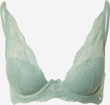 Triangolo Reggiseno 'Gia' di Lindex in verde: frontale