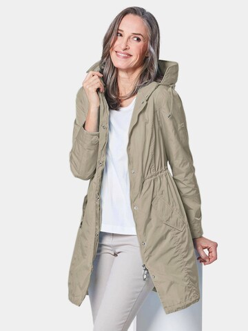 Goldner Tussenparka in Grijs