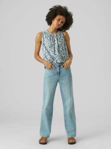 VERO MODA Bluse 'Milan' in Blau