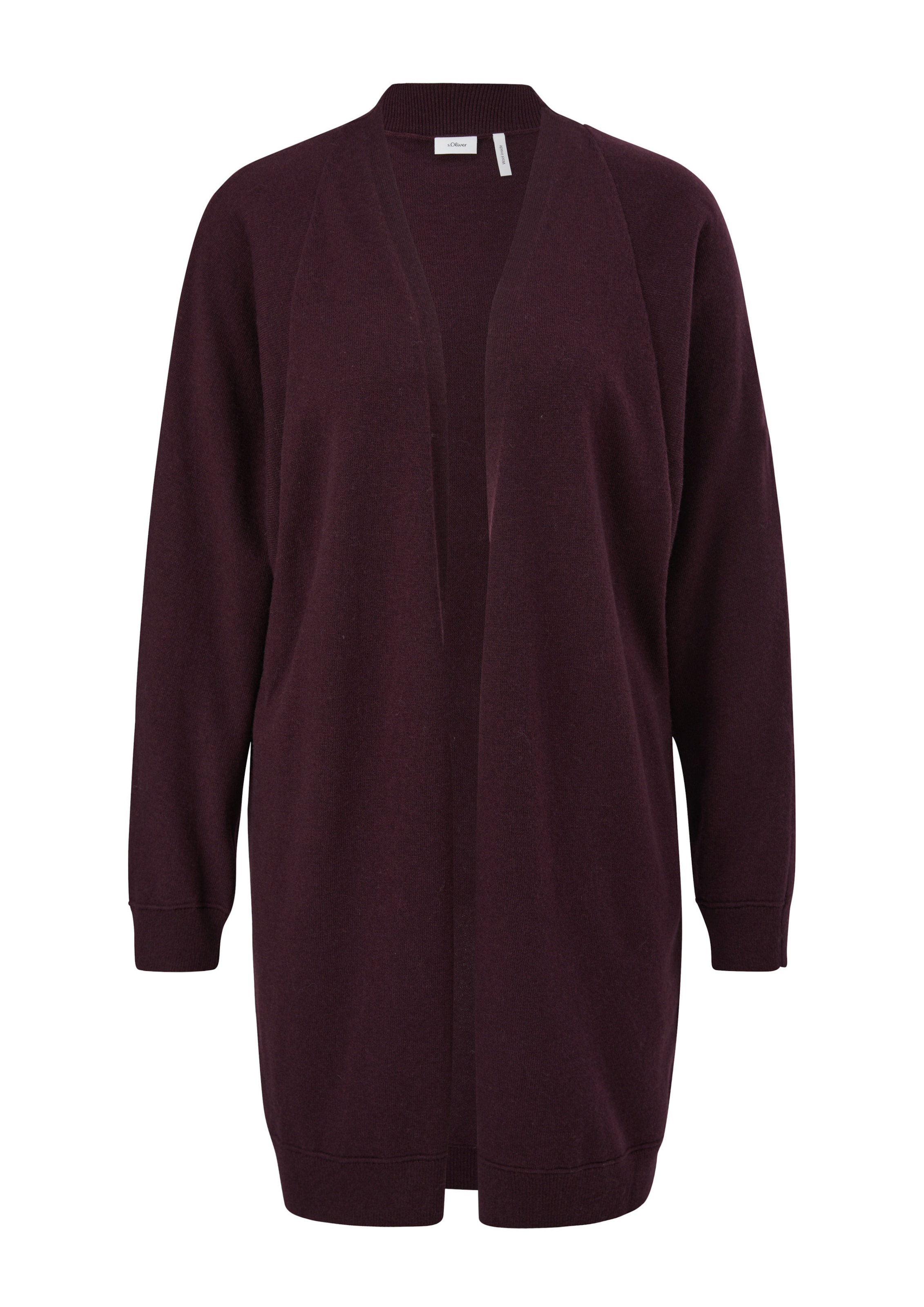 Cardigan s.Oliver BLACK LABEL en violet : devant