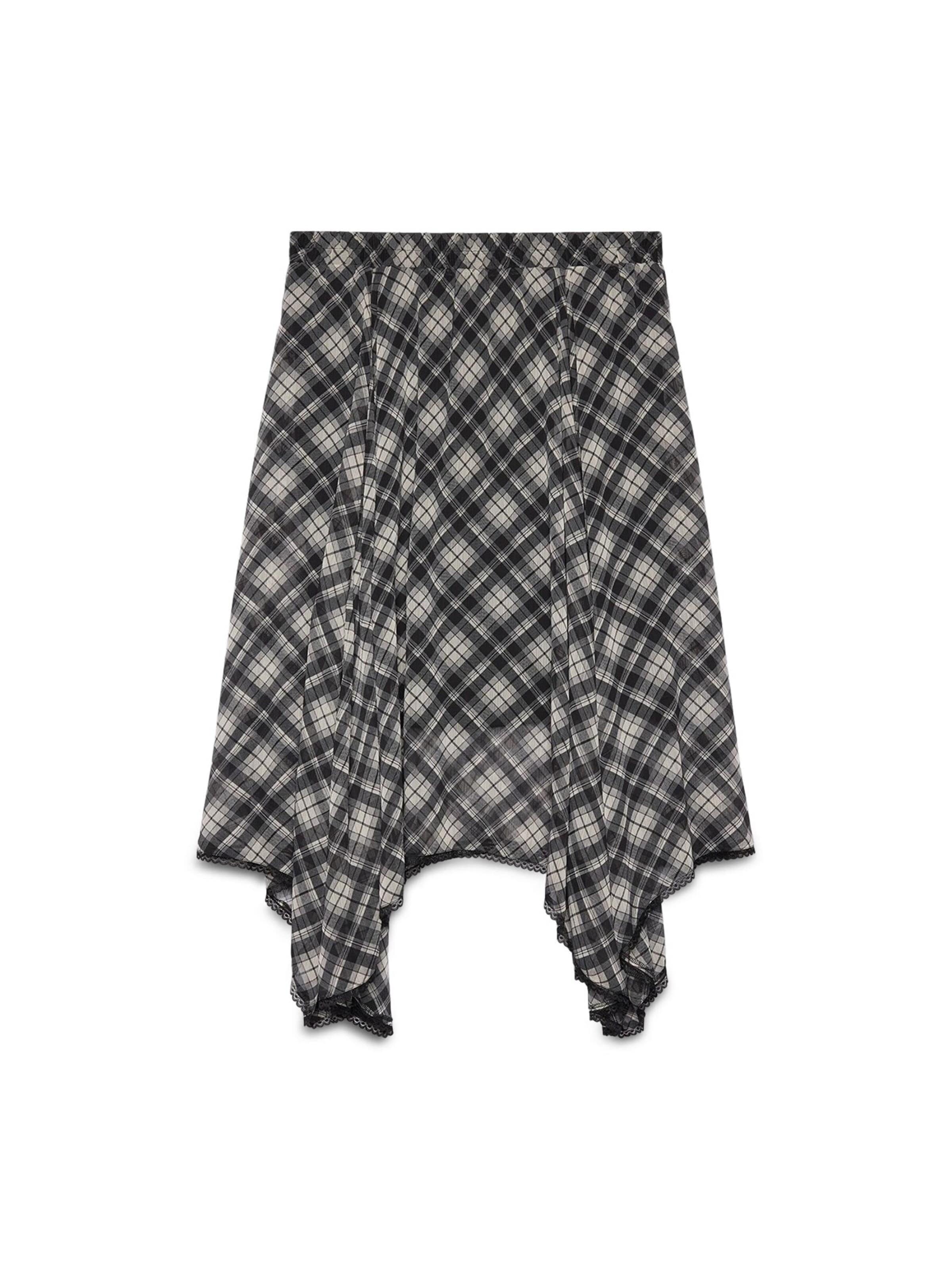 Gonna di Fiorella Rubino in nero: frontale