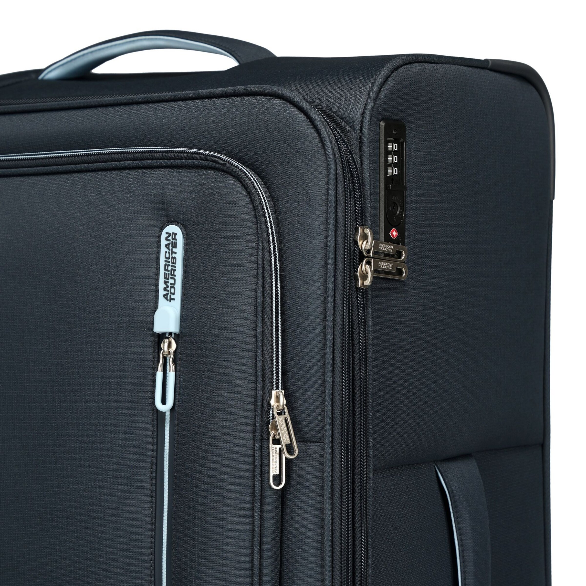 American Tourister Trolley in Blue