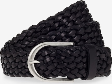 Ceinture VANZETTI en noir : devant