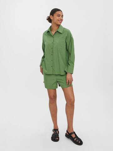 VERO MODA Bluse 'Hella' in Grün