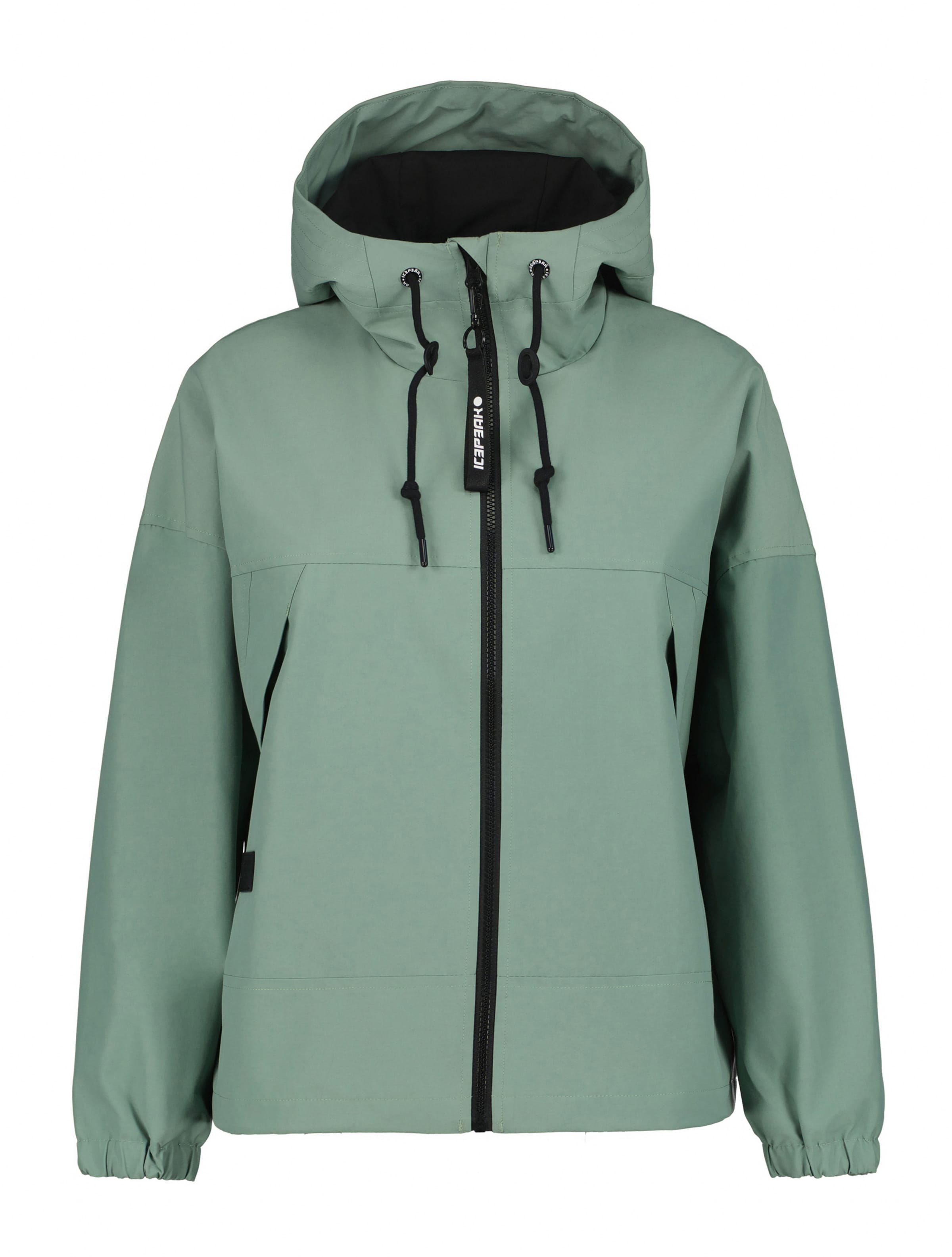 ICEPEAK Outdoor Jacket 'Aalek' in Green: front