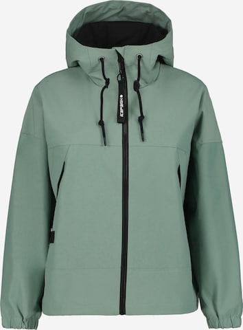ICEPEAK Outdoor Jacket 'Aalek' in Green: front
