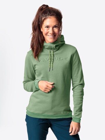 VAUDE Athletic Sweater 'Manukau Ho III' in Green: front