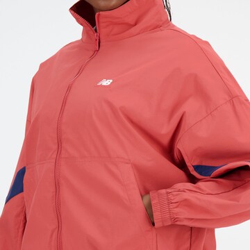 new balance Jacke 'Athletics' in Rot