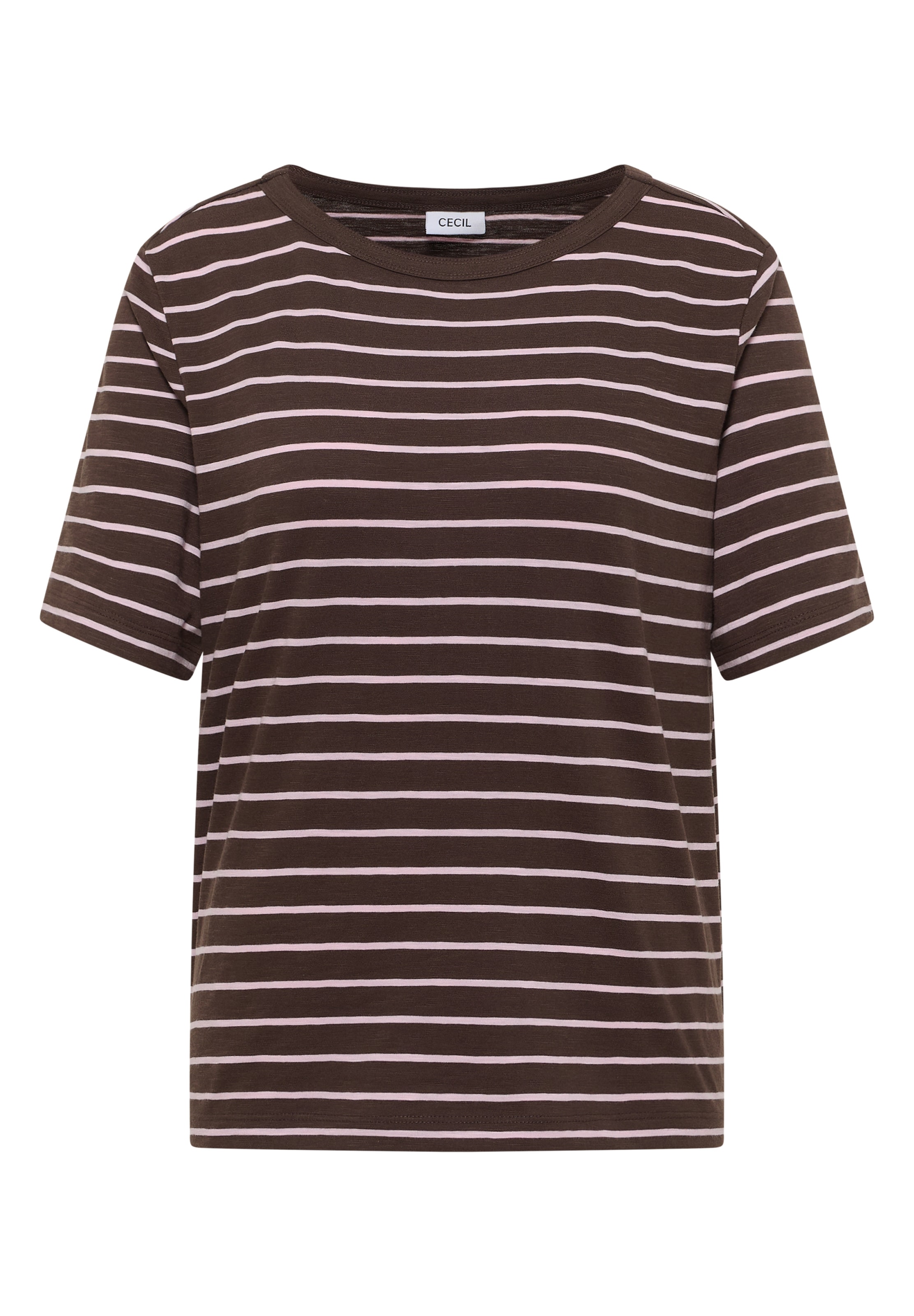 CECIL T-Shirt in Braun: Vorderseite