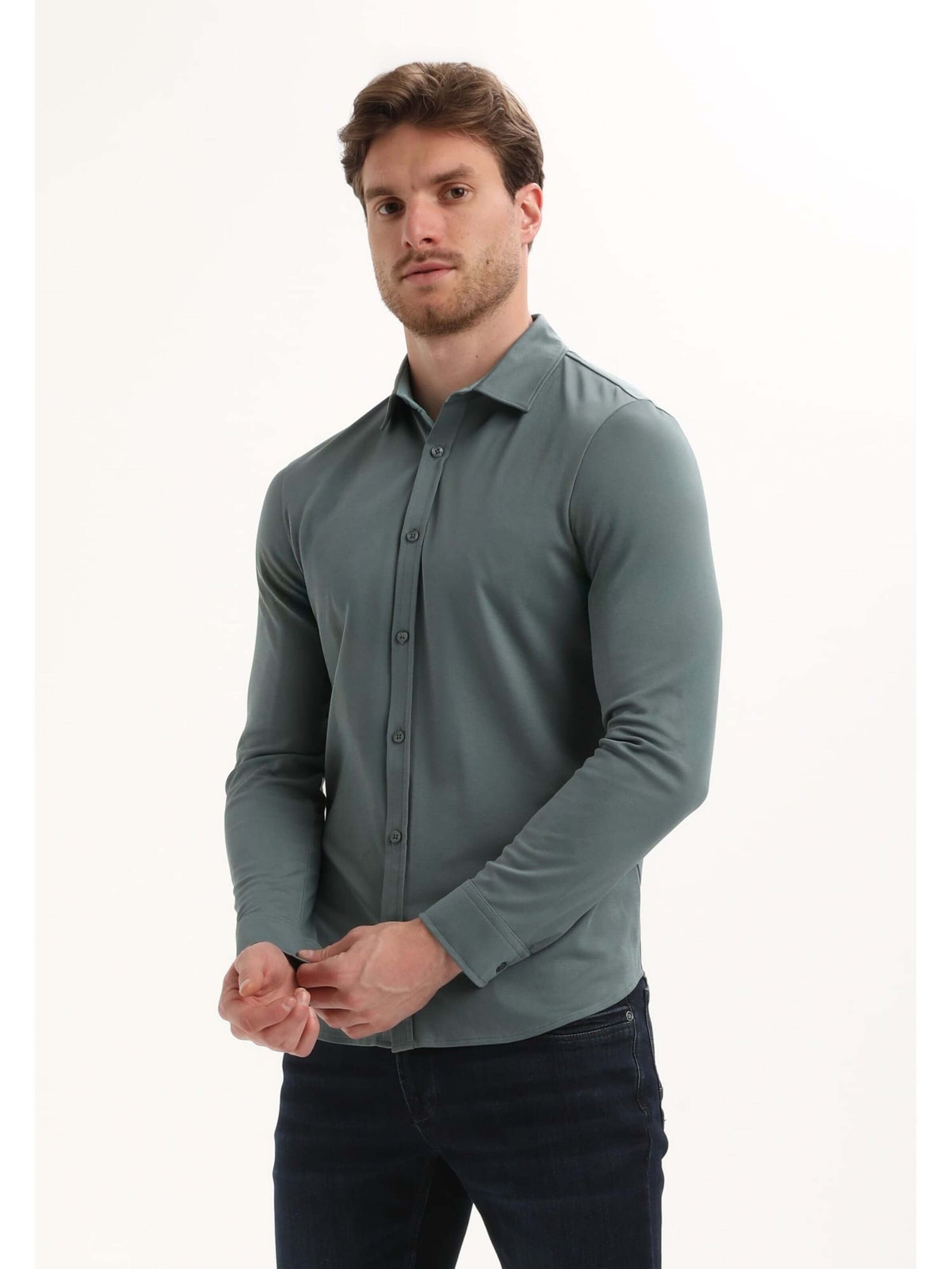 Gabbiano Comfort fit Overhemd in Blauw