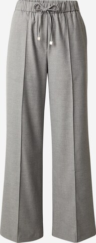 Rich & Royal - Pierna ancha Pantalón en gris: frente