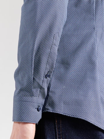 zils OLYMP Slim fit Krekls