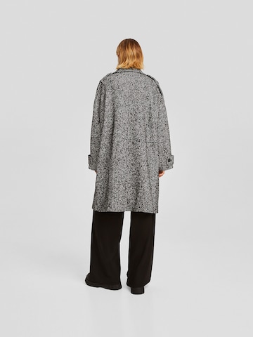 Manteau mi-saison Bershka en gris