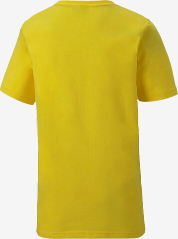 Maglia funzionale 'TeamGOAL 23' di PUMA in giallo