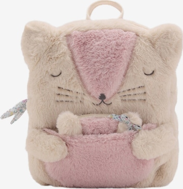 MANGO KIDS Reppu 'LOVELY' värissä beige: etupuoli