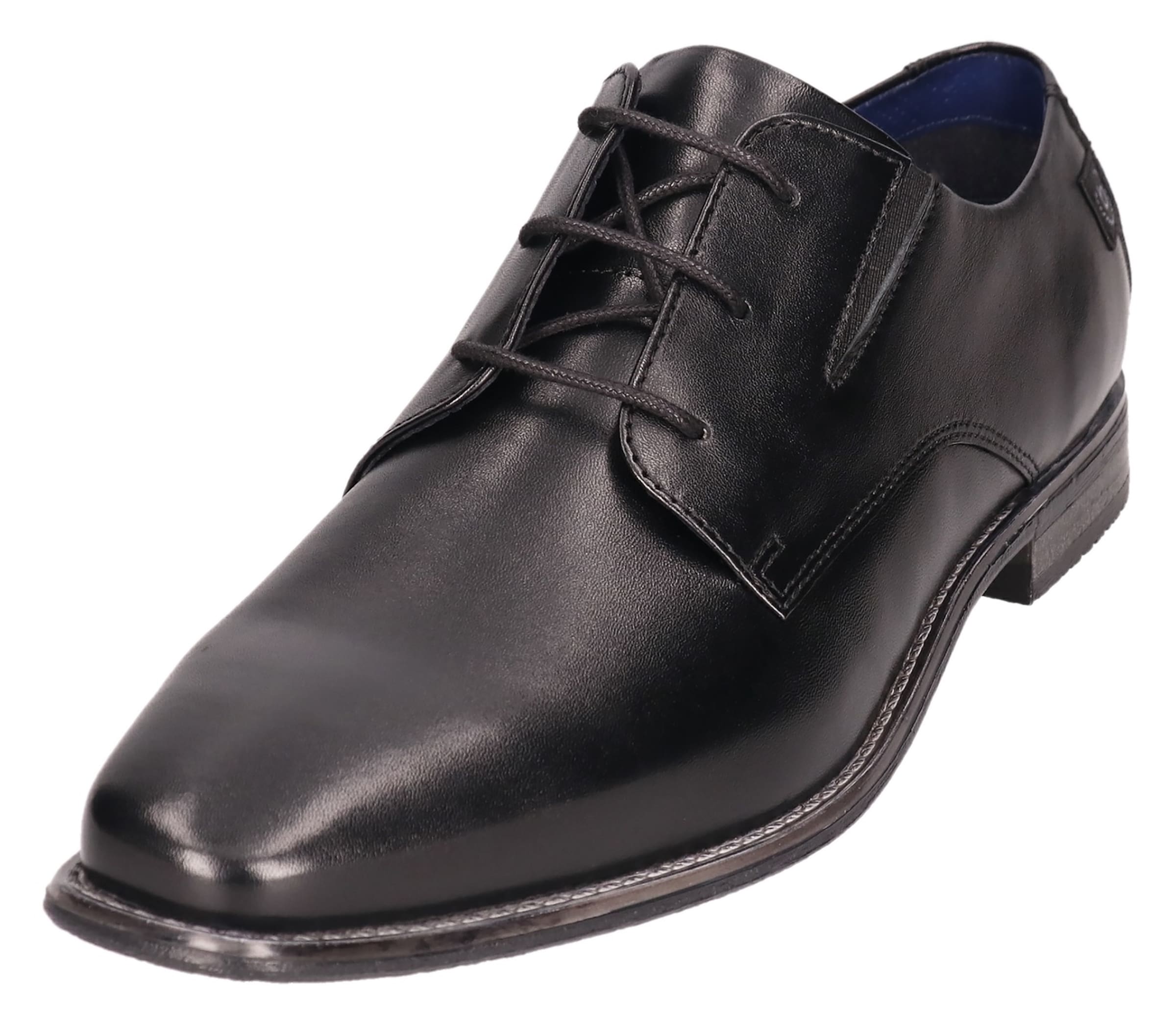 bugatti Schnürschuh in Schwarz: Vorderseite